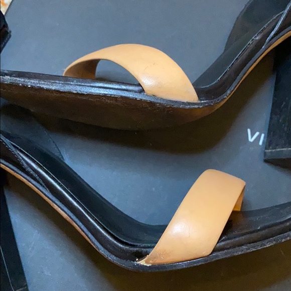 Vince 🖤 Alexa leather sandal heels Shopbop $375 - Picture 6 of 8